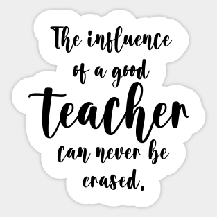 Back To School Teacher Appreciation Gift Sticker